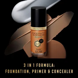 Max Factor Facefinity All Day Flawless dlhotrvajúci make-up SPF 20 odtieň 84 Soft Toffee 30 ml