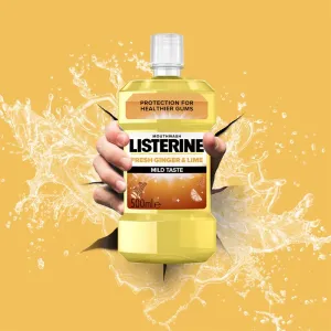 Listerine Fresh Ginger & Lime osviežujúca ústna voda 500 ml