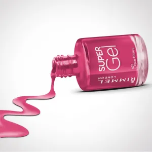 Rimmel London Super Gel Lak na nechty 12 ml 025 Urban Purple