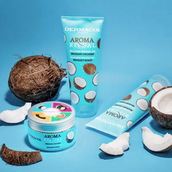 Dermacol Aroma Ritual Brazilian Coconut relaxačný sprchový gél 250 ml