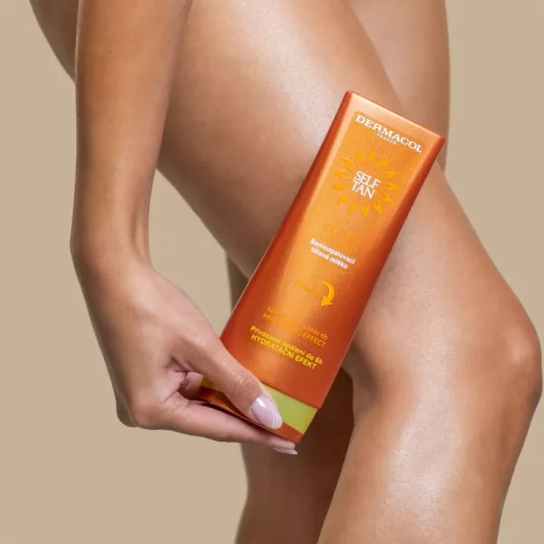 Dermacol Sun Self Tan samoopaľovacie telové mlieko 200 ml