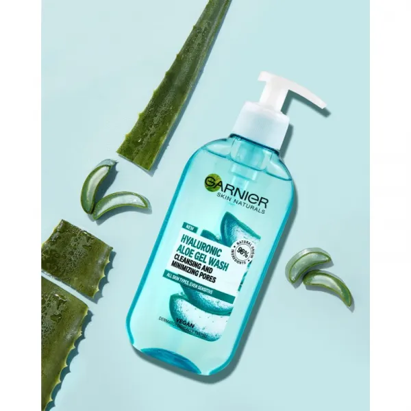 Garnier Skin Naturals Hyaluronic Aloe čistiaci gél 200 ml