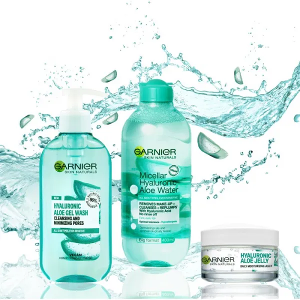 Garnier Skin Naturals Hyaluronic Aloe čistiaci gél 200 ml