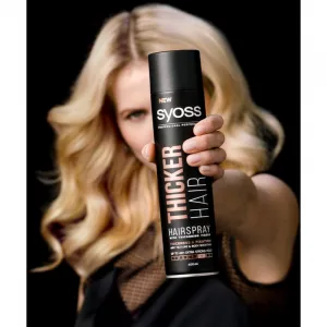 Syoss Thicker Hair lak na vlasy s extra silnou fixáciou 300 ml