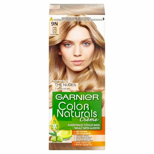 Garnier Color Naturals Crème farba na vlasy nude svetlá blond 9N