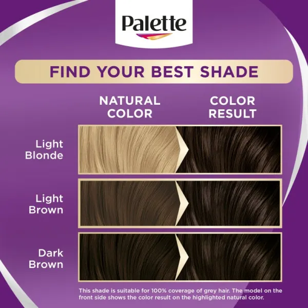 Palette Intensive Color Creme farba na vlasy tmavohnedá 30 Schwarzkopf