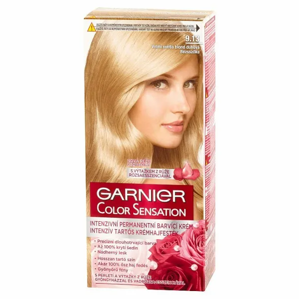 Garnier Color Sensation Veľmi svetlá blond dúhová 9.13