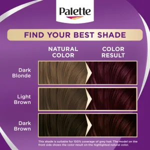Palette Intensive Color Creme farba na vlasy intenzívny tmavofialový 4-89