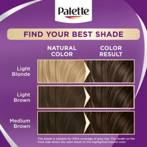 Palette Intensive Color Creme farba na vlasy svetlohnedá 5-0