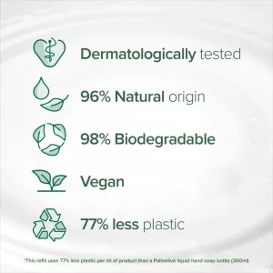 Palmolive Naturals Ultra Moisturising tekuté mydlo na ruky náhradná náplň 500 ml