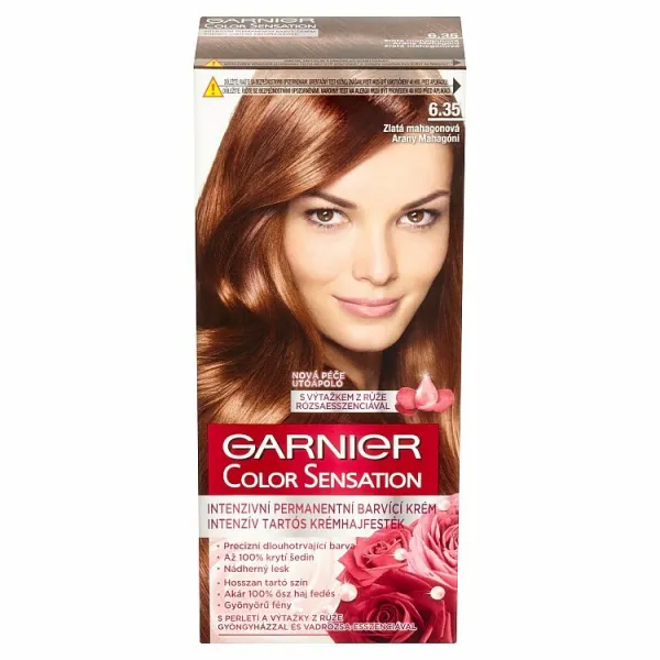 Garnier Color Sensation Zlatá mahagónová 6.35