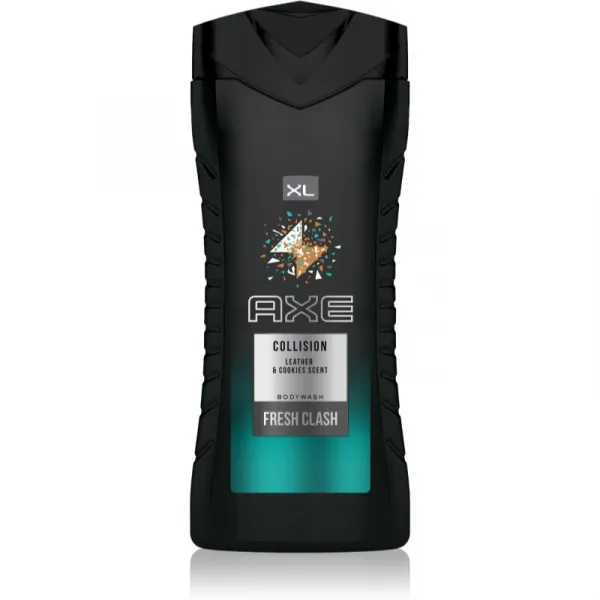 Axe Collision Leather + Cookies sprchový gél pre mužov 400 ml