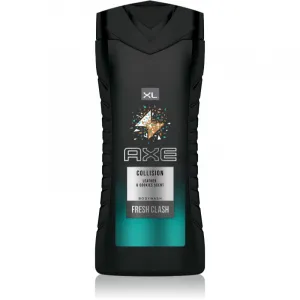 Axe Collision Leather + Cookies sprchový gél pre mužov 400 ml