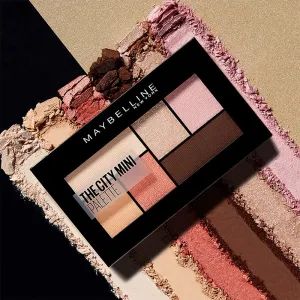 MAYBELLINE NEW YORK The City Mini Palette paletka očných tieňov odtieň 430 Downtown Sunrise 6 g