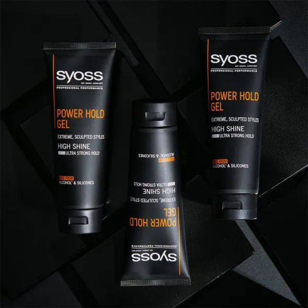 Syoss Men Power Hold tvarujúci gél s extra silnou fixáciou 250 ml