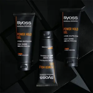 Syoss Men Power Hold tvarujúci gél s extra silnou fixáciou 250 ml