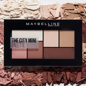 MAYBELLINE NEW YORK The City Mini Palette paletka očných tieňov odtieň 480 Matte About Town 6 g