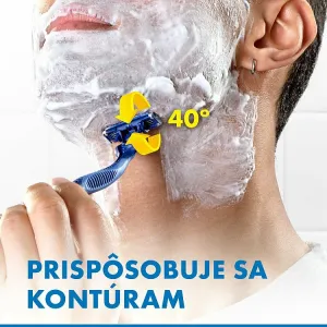 Gillette Blue3 Plus Comfort, Jednorazové Holiace Strojčeky Pre Mužov, Balenie Holiacich Strojčekov