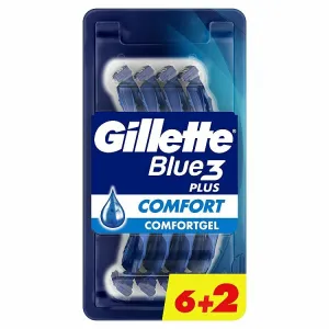 Gillette Blue3 Plus Comfort, Jednorazové Holiace Strojčeky Pre Mužov, Balenie Holiacich Strojčekov