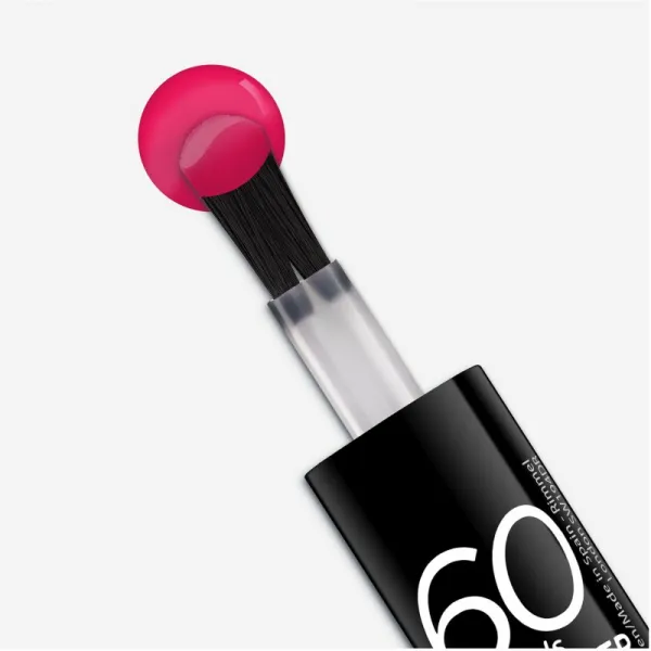 Rimmel 60 Seconds Super Shine lak na nechty odtieň 310 Double Decker Red 8 ml