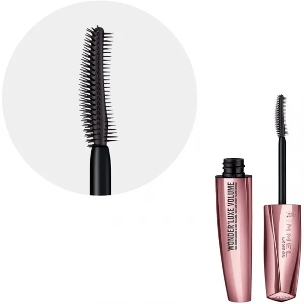 Rimmel Wonder'luxe Volume riasenka pre objem odtieň 001 Black 11 ml