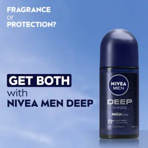 Nivea Men Deep guličkový antiperspirant pre mužov 50 ml