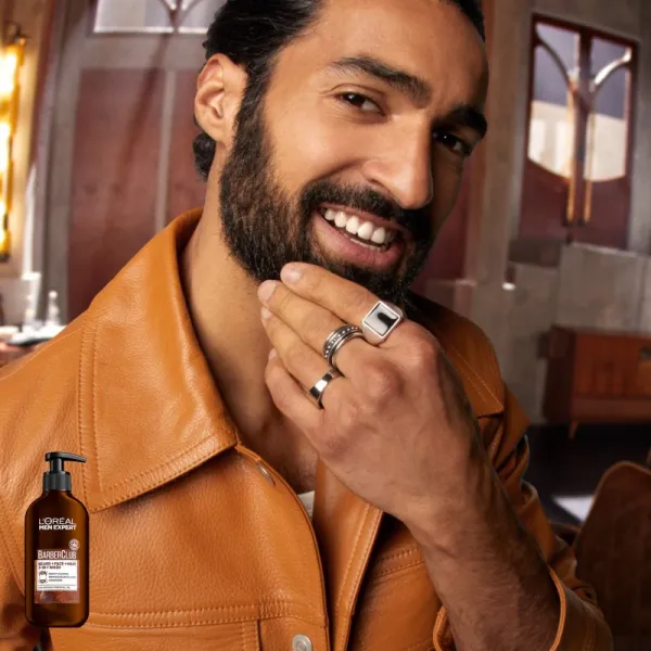L’Oréal Paris Men Expert Barber Club čistiaci gél na bradu, tvár a vlasy 200 ml