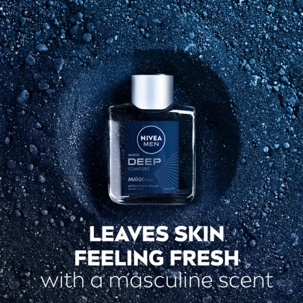 Nivea Men Deep voda po holení pre mužov 100 ml
