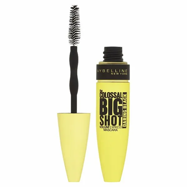 MAYBELLINE NEW YORK The Colossal Big Shot Daring Black objemová riasenka v extra čiernej 9.5 ml