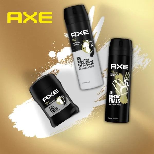 Axe Gold dezodorant v spreji pre mužov 150 ml