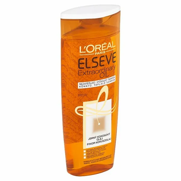 L’Oréal Paris Elseve Extraordinary Oil Coconut vyživujúci šampón pre normálne až suché vlasy 250 ml
