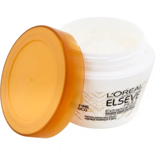 L’Oréal Paris Elseve Extraordinary Oil Coconut vyživujúca maska pre normálne až suché vlasy s kokosovým olejom 300 ml