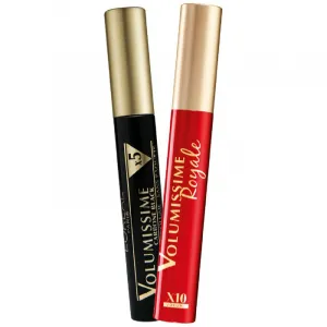 L’Oréal Paris Volumissime Royale riasenka pre objem a oddelenie rias odtieň Extra Black 7,9 ml