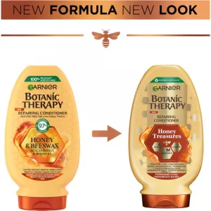 Garnier Botanic Therapy Honey & Propolis obnovujúci balzám pre poškodené vlasy bez parabénov 200 ml