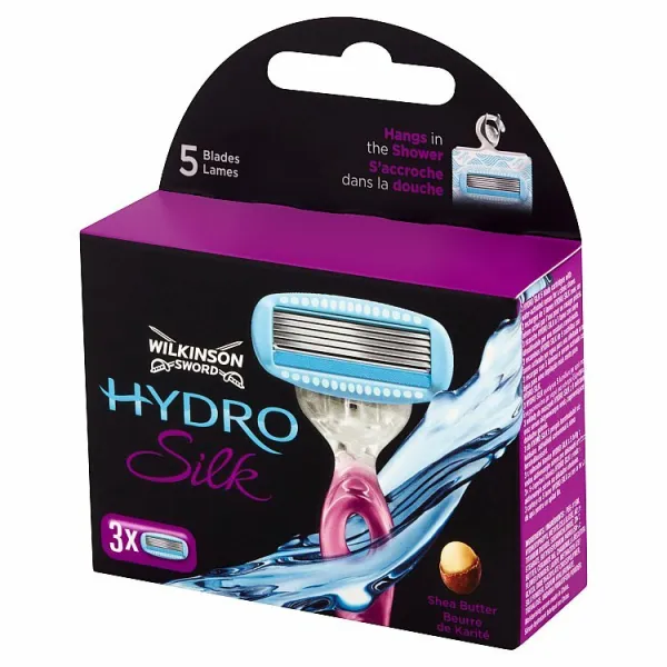 Wilkinson Sword Hydro Silk náhradné žiletky 3 ks