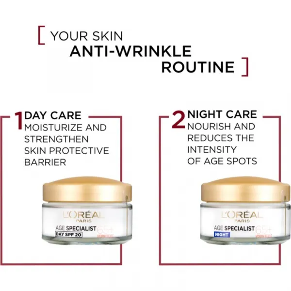L’Oréal Paris Age Specialist 65+ sada proti vráskam