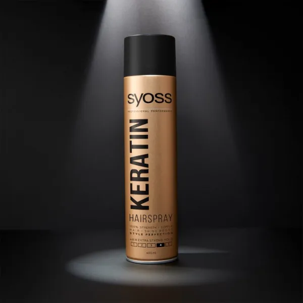 Syoss Keratin lak na vlasy s extra silnou fixáciou 300 ml