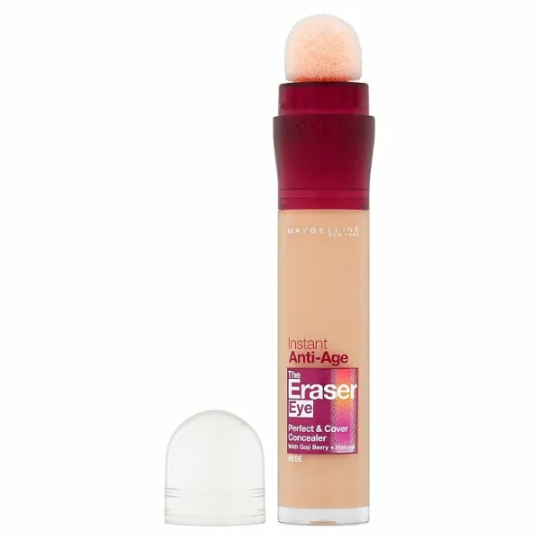 MAYBELLINE NEW YORK Instant Anti Age Eraser tekutý korektor s aplikátorom odtieň 02 Nude 6.8 ml