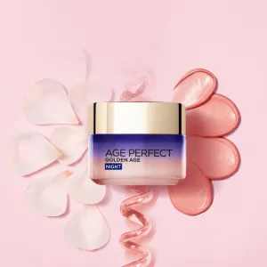 L’Oréal Paris Age Perfect Golden Age nočný protivráskový krém pre zrelú pleť 60+ 50 ml
