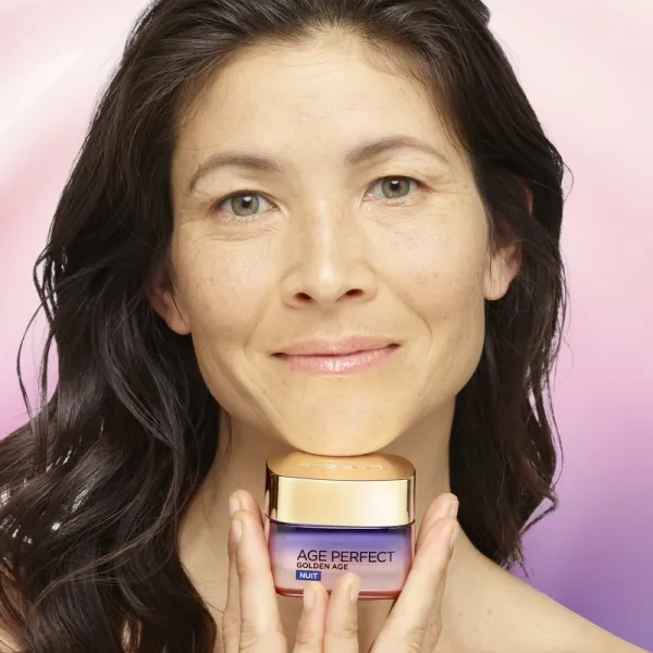 L’Oréal Paris Age Perfect Golden Age nočný protivráskový krém pre zrelú pleť 60+ 50 ml