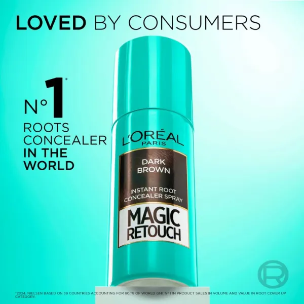 L’Oréal Paris Magic Retouch sprej pre okamžité zakrytie odrastov odtieň Cold Brown 75 ml