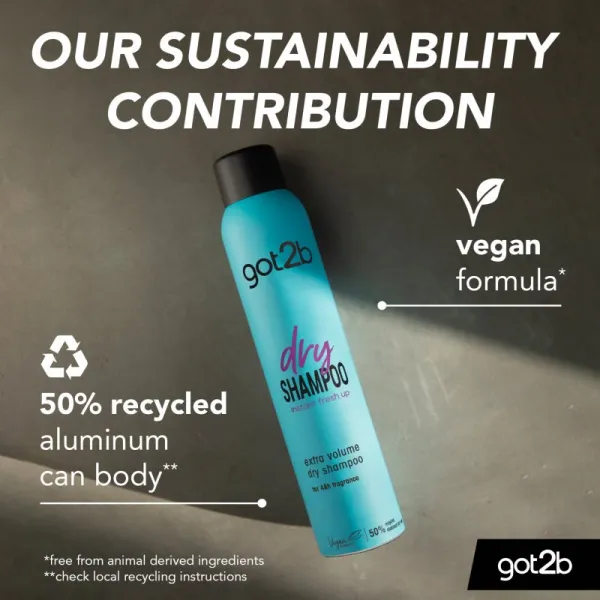 Suchý šampón got2b Extra Volume 200 ml