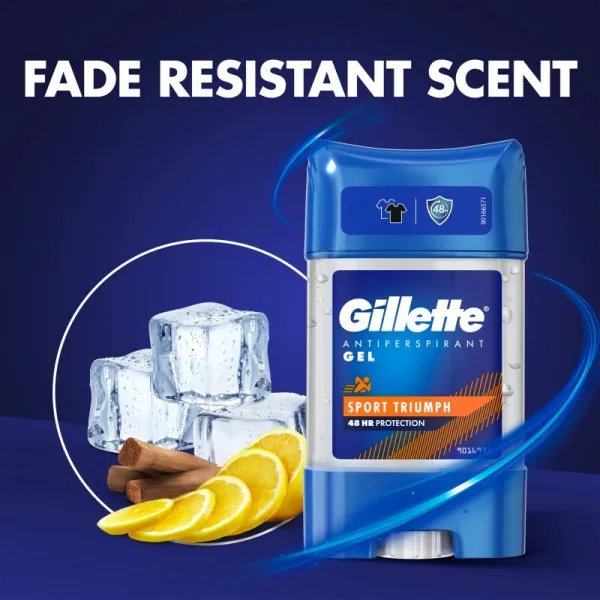 Gillette Sport Triumph gélový antiperspirant 70 ml