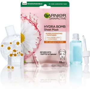 Garnier Skin Naturals Moisture+Comfort super hydratačná upokojujúca textilná maska pre suchú až citlivú pleť 28 g