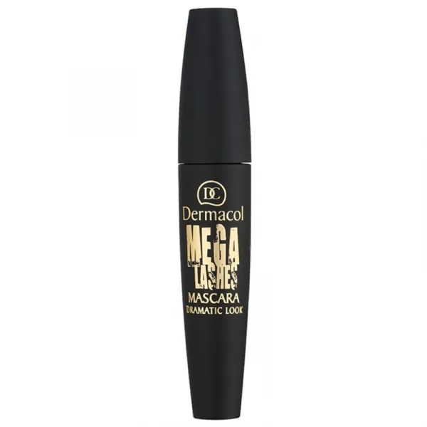 Dermacol Mega Lashes Dramatic Look riasenka pre objem a natočenie rias odtieň Black 13 ml
