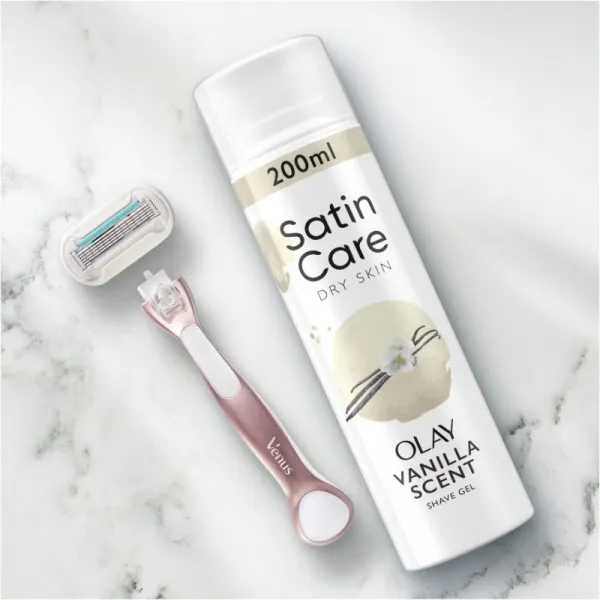 Gillette Satin Care Olay Vanilla Dream gél na holenie 200 ml