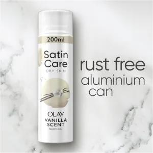 Gillette Satin Care Olay Vanilla Dream gél na holenie 200 ml