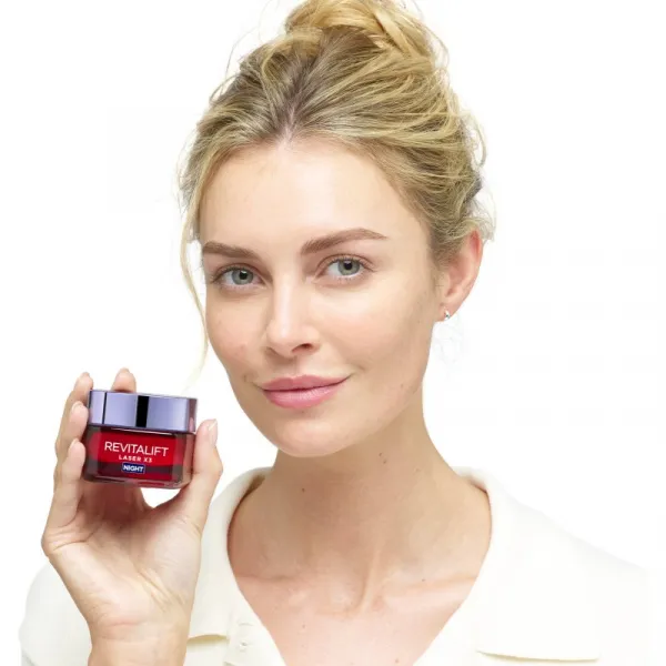 L’Oréal Paris Revitalift Laser X3 nočný regeneračný krém proti starnutiu pleti 50 ml