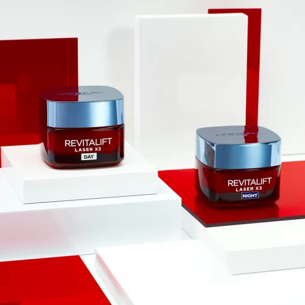 L’Oréal Paris Revitalift Laser X3 nočný regeneračný krém proti starnutiu pleti 50 ml