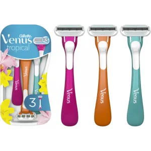 Gillette Venus Tropical jednorazové žiletky 3 ks